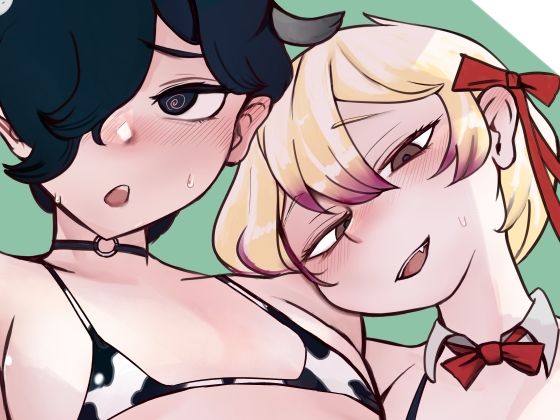 女装男子×女装男子合同誌ゴム手袋で開発特集号 アイキャッチ画像 【無料 | エロ漫画】